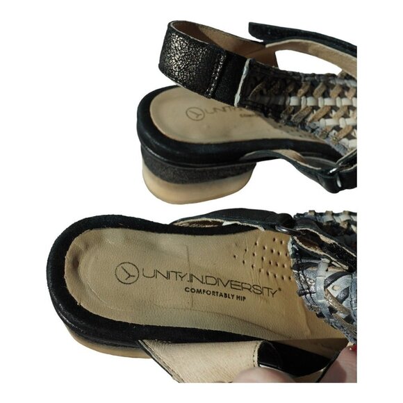 EUC Unity in Diversity Saffi‎ Sandals Size 36 US 6 - Picture 4 of 7